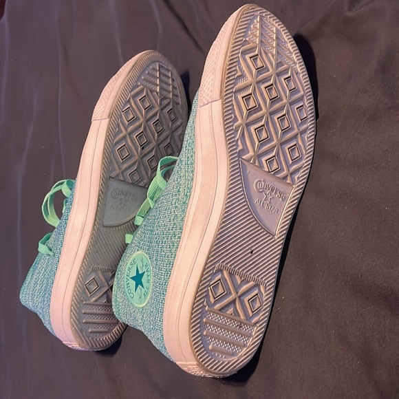 Converse All-Star Green Rare Men’s Size 10.5 Perfect Condition ☘️ - Picture 6 of 8